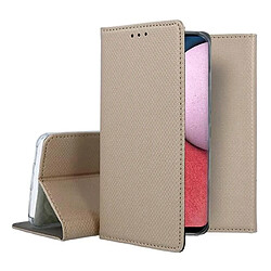 Acheter Htdmobiles Housse etui portefeuille avec coque interieure en silicone pour Realme 12x et Realme 12 5G + verre trempe - OR MAGNET