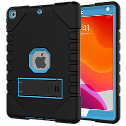 Coque en TPU avec béquille noir/bleu pour votre iPad 10.2 (2021)/(2020)/(2019)