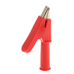 Le Support Du Branchement 10mm Pince Crocodile De La Souris Banane Empilable Connecteur Rouge