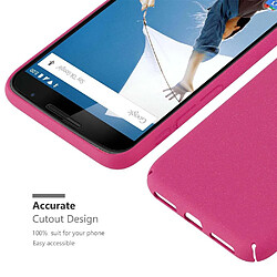 Cadorabo Coque Motorola Google NEXUS 6 Etui en Rose pas cher