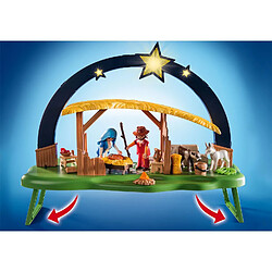 Playmobil® PLAYMOBIL 9494 Christmas - Crèche avec illumination pas cher