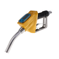 Car 1 '' Pistolet à essence automatique avec débitmètre numérique jaune