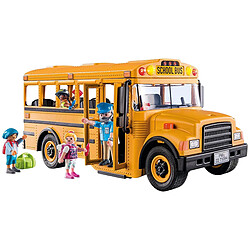 Playmobil® Playmobil 70983 Jouet de Construction 46 pièces Autobus Scolaire avec Effets Lumineux Jaune