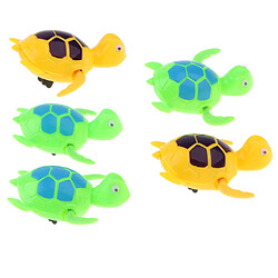 lot de 5 pièces à poisson à nager poisson piscine bébé bain eau jouet tortue pas cher