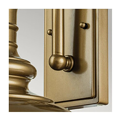 Avis Elstead Lighting Applique murale extérieur Redding Verre,Aluminium Bronze vieilli peint