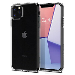 Caseink Coque SPIGEN Liquid Crystal pour Iphone 11 ( 6.1 ) transparent