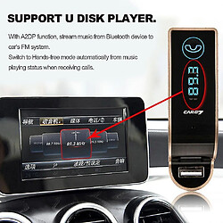 Avis Universal Adaptateur de lecteur mp3 de l'émetteur Bluetooth LCD émetteur Bluetooth