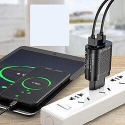 Avis Fast Charge 4 USB Port Hub Chargeur Mural Adaptateur Secteur Prise Américaine Cube Noir