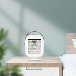 Ventilateur Portatif De Refroidisseur D'air Mini Climatiseur USB Pour Bureau à Domicile Blanc pas cher