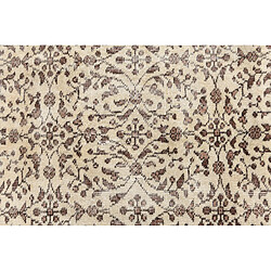 Vidal Tapis de laine 201x114 beige Ultra Vintage