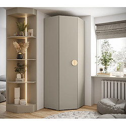 Abiks Meble Armoire Inova 4 236,7/81,7/81,7 (gris/d’oro)