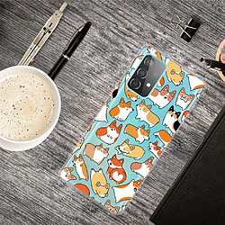 Coque en TPU antichoc Chat de dessin animé pour votre Samsung Galaxy A53 5G