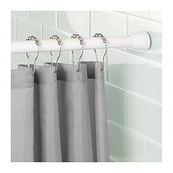 InterDesign Barre télescopique pour rideau de douche blanc 109.47 x 2.29 cm