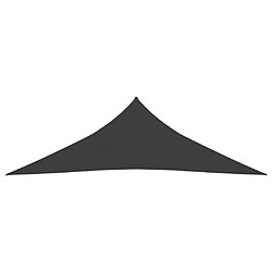 Helloshop26 Voile toile d'ombrage parasol 160 g/m² PEHD 4,5 x 4,5 x 4,5 m anthracite 02_0008929