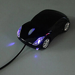 Universal Forme de voiture optique 3D Souris câblée USB