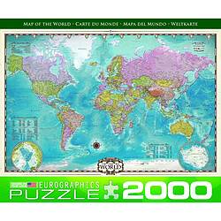 Avis Eurographics Carte du Monde Puzzle (2000 pièces)