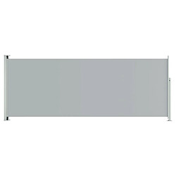 vidaXL Auvent latéral rétractable de patio 117x300 cm Gris