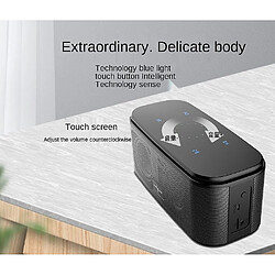 Universal Zélote S25 Touch Control En haut-parleur sans fil Bluetooth haut-parleur Simple Extraordinaire 3D Stéréo HiFi Box Music Center Ornement