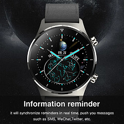 Universal Smartwatch sport Homme Personnalisé Dial Full Touch Screen IP68 Smartwatch imperméable pour IOS Fitness Watch | Smartwatch (Noir)