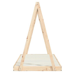 Maison Chic Lit simple Cadre de lit pour enfant,Lit d'Enfant Moderne 90x190 cm Bois de pin massif -MN15459 pas cher