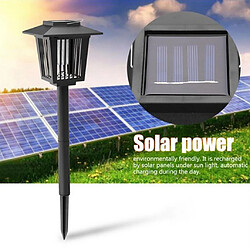 Avis énergie solaire moustique en plein air mouche insecte insecte zapper killer piège lumière une