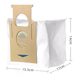 Sacs de poussière pour aspirateur, accessoires en tissu de vadrouille pour ECOVACS DEEBOT OZMO T8 / T8 série AIVI, AD 8Pcs