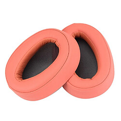 Wewoo Coussinets Mousse Étui de protection pour casque en éponge avec une paire Sony MDR-100ABN / WH-H900N rouge crépuscule