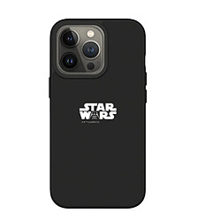 RhinoShield Coque Compatible avec [iPhone 13 Pro] SolidSuit - Coque Fine Licence Officielle Star Wars avec Technologie Absorption des Chocs - Noir - Star Wars Logo