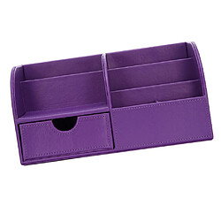 Avis décor de bureau boîte de rangement papeterie organisateur stylo porte-crayon violet