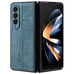 Coque en TPU + PU AZNS anti-chute pour votre Samsung Galaxy Z Fold4 5G - vert