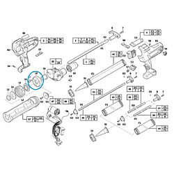 Avis Piston récepteur cartouche ouvert MILWAUKEE pour pistolet C18 PCG - 44700330