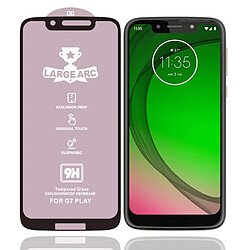 Wewoo Film de verre trempé Pour Motorola Moto G7 Play 25 PCS 9H HD Grand Arc Haute Alumine Plein Écran