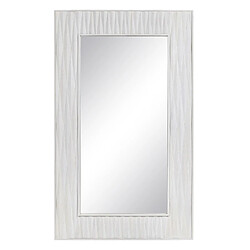 BigBuy Home Miroir mural Blanc 93,3 x 4 x 154 cm