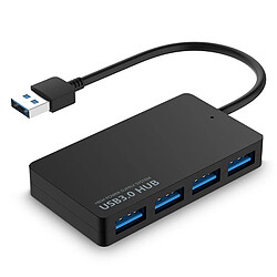 Universal Hub USB 3.0 Alimentation 4 ports OTG DC Adaptateur pour ordinateur portable Apple Tablette Hub multiUSB C 3.1 | Hub USB (noir)