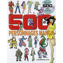 500 personnages manga - Occasion