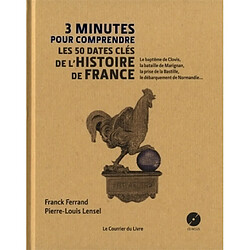 3 minutes pour comprendre les 50 dates clés de l'histoire de France - Occasion