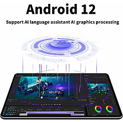 Acheter Tablette tactile - 10,36" - VANWIN Y83(WiFi) - RAM 12Go - ROM 256Go-1To TF - Android 12 - Argent - WiFi6 - Bookcover - Clavier