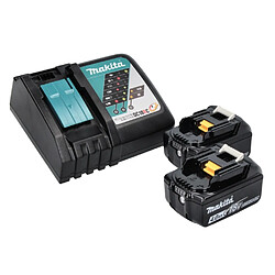 Avis Makita DBO 180 RM Ponceuse excentrique sans fil 18 V 125 mm + 2x batterie 4,0 Ah + chargeur