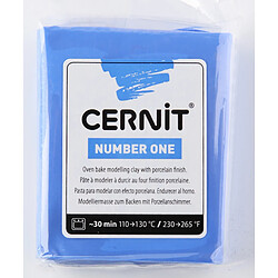 Pâte Cernit n°1 56 g Bleu (200) - Cernit