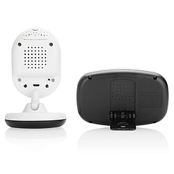 Avis Wewoo Babyphone vidéo Babycam blanc 2,4 pouces LCD 2.4GHz surveillance sans fil caméra bébé moniteur avec 7-IR LED Night Vision, Talk bidirectionnel