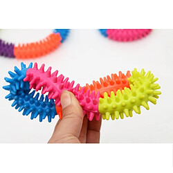 Acheter Wewoo Jouet pour Jouets à mâcher en forme de bague de spinelle entraîneur caoutchouc animaux de compagnietaille 12,5 cmlivraison de couleurs aléatoires