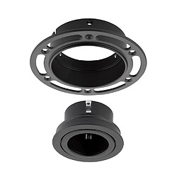 Acheter Saxby Downlight rond encastré noir 7W peinture noir mat