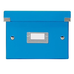 Boîte de rangement carton Leitz CLick&Store Wow H 16 X L 21,7 x P 28 cm bleue