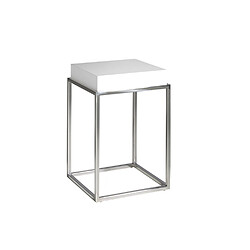 Acheter Angel Cerda Table d'angle en bois blanc et acier