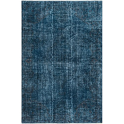 Vidal Tapis de laine 239x160 Bleu Ultra Vintage