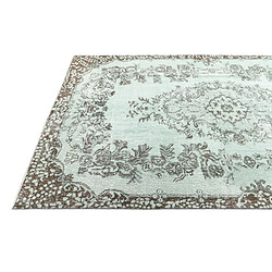 Vidal Tapis de laine 295x178 vert Ultra Vintage pas cher