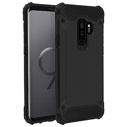 Avizar Coque Samsung Galaxy S9 Plus Protection Antichoc Defender II Noir