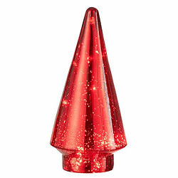 Paris Prix Sapin de Noël en Verre Led 24cm Rouge