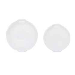 2 Pcs DIY Bijoux Faits Main Pendentif Moules En Résine Cristal Silicone Moule Artisanat