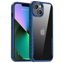 Coque en TPU IPAKY supporte la recharge sans fil pour votre iPhone 14 Plus - bleu